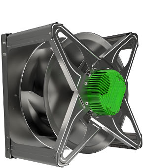 Odstredivý ventilátor
