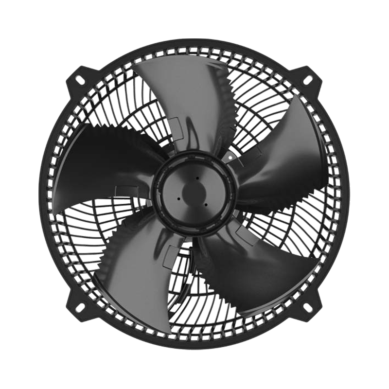 Vysokoúčinné EC axiálne ventilátory s vonkajším rotorom série K